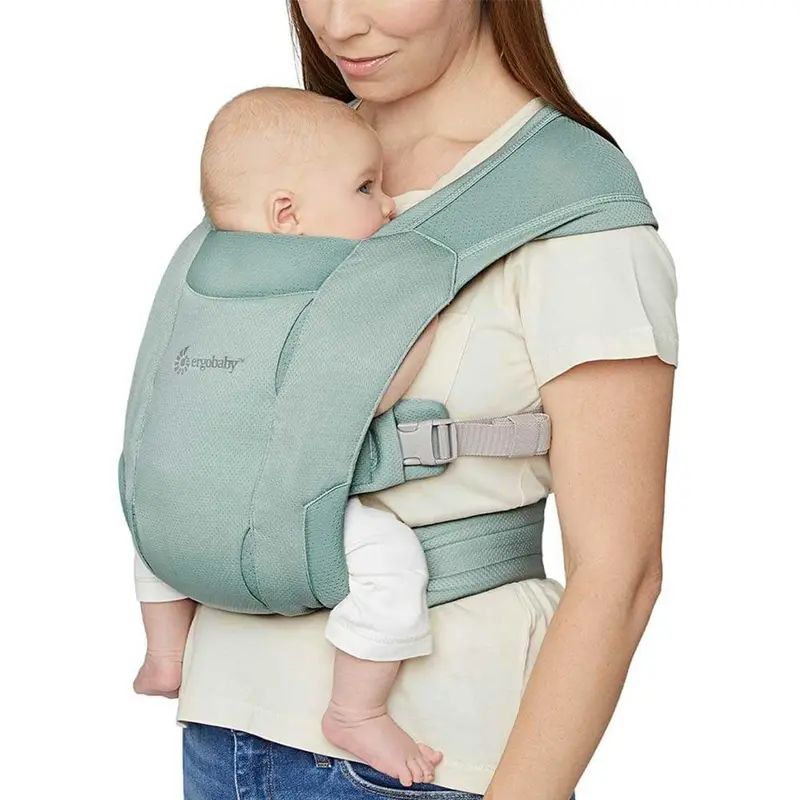 Ergobaby Embrace Soft Air Mesh In Sage 1