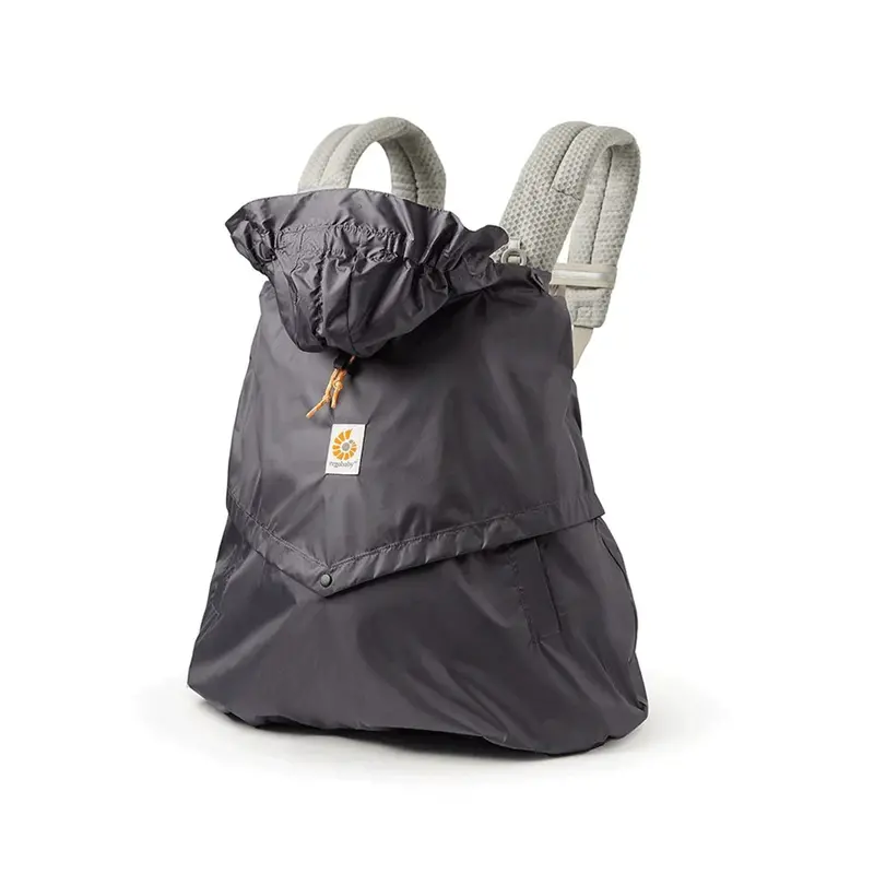 Ergobaby Ergo Carrier Rain And Wind Cover In Charcoal 1