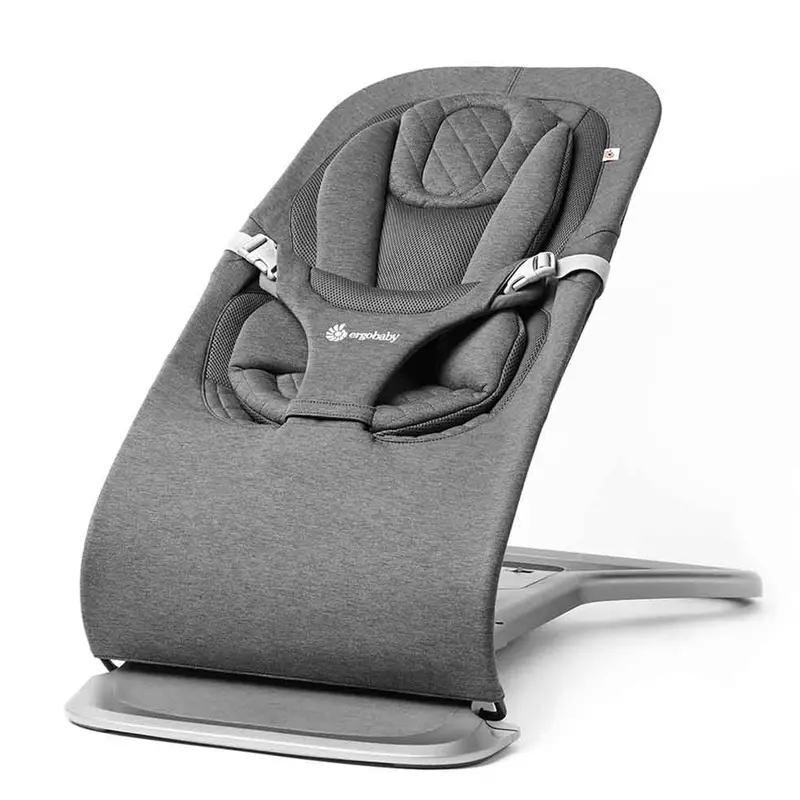 Ergobaby Evolve Bouncer In Charcoal Grey 1
