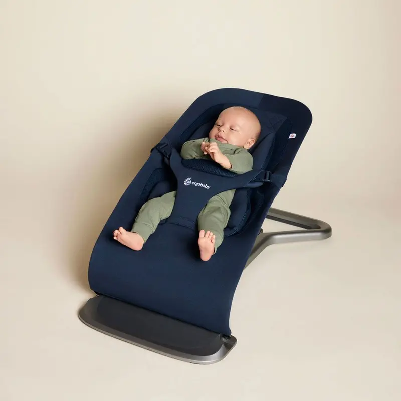 Ergobaby Evolve Bouncer In Midnight Blue 2