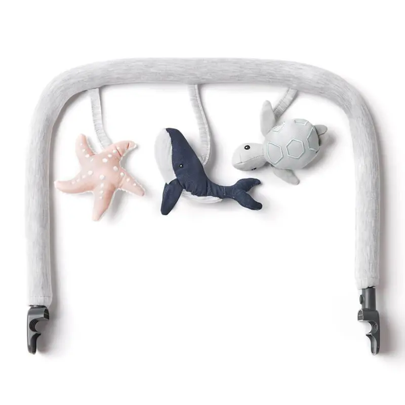 Ergobaby Evolve Bouncer Toy Bar In Ocean Wonders 1