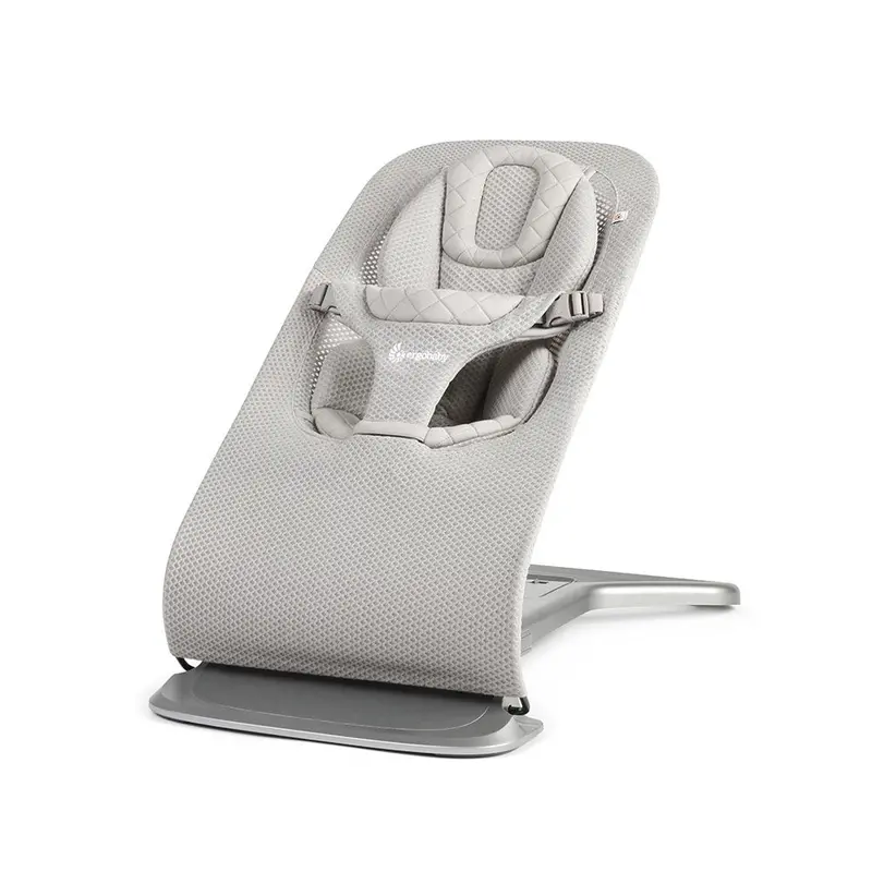 Ergobaby Evolve Mesh Bouncer In Light Grey 1