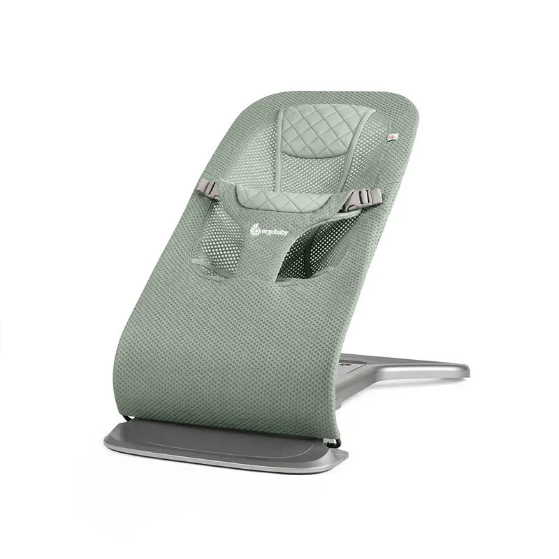 Ergobaby Evolve Mesh Bouncer In Sage Green 1