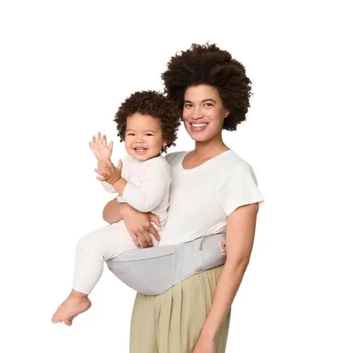 Ergobaby Lift Hip Seat In Pearl Grey 2