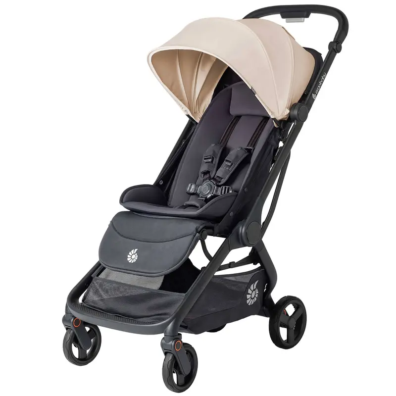Ergobaby Metro 3 Compact City Stroller In Natural Beige 2