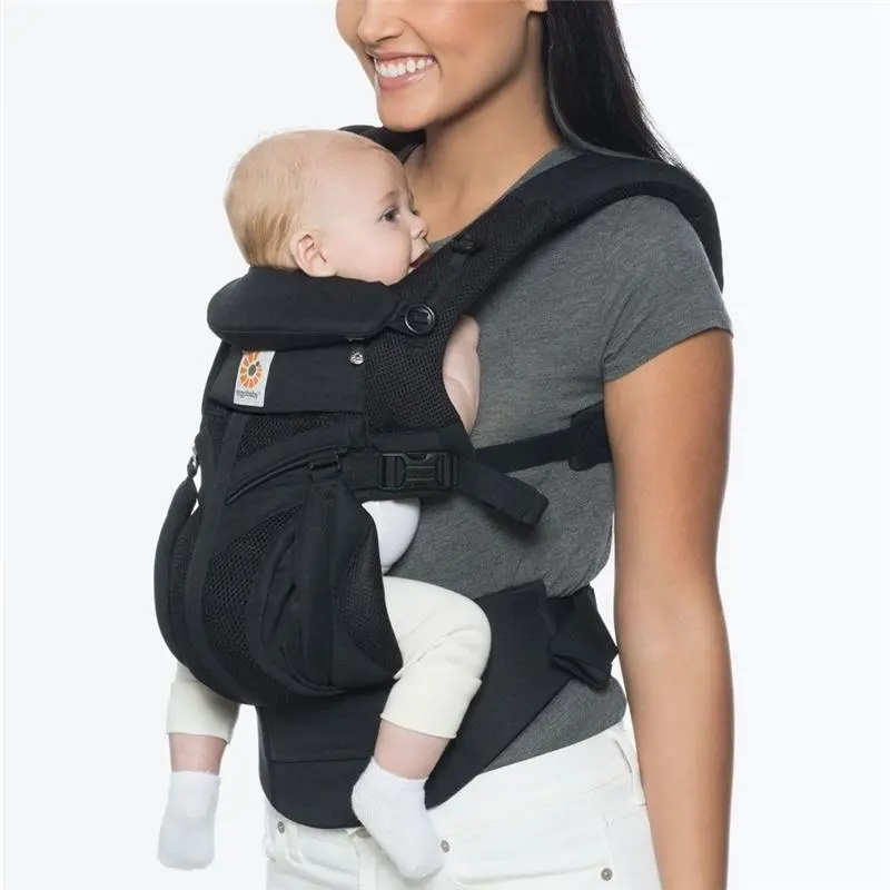 Ergobaby Omni Classic Mesh Baby Carrier In Onyx Black 2