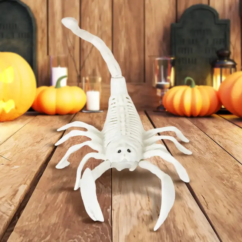 Escorpión, Esqueleto Para Decoración De Halloween 1