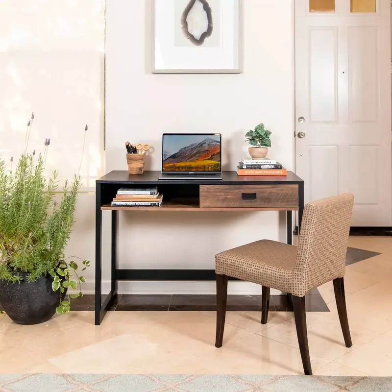 Escritorio De Estudio Oslo Con Cajón, Danya B 1