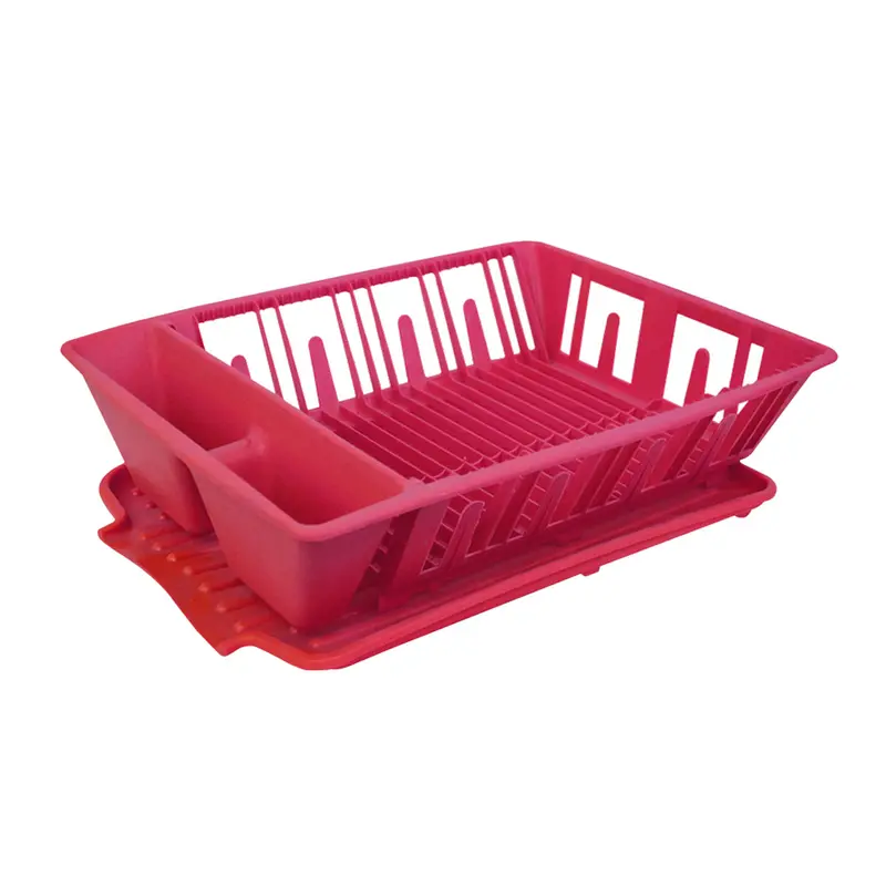 Escurridor Para Trastes Color Rojo 1