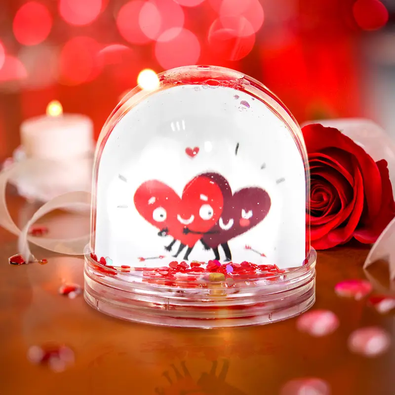 Esfera Corazones Decorada De San Valentín, Portarretratos 1