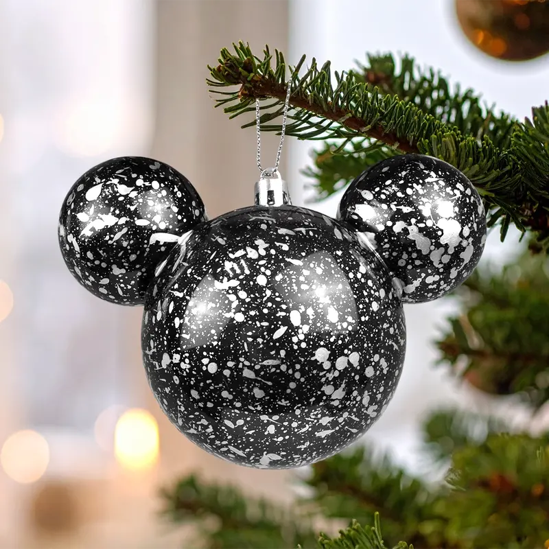 Esfera Navideña, Mickey, Color Negro 2