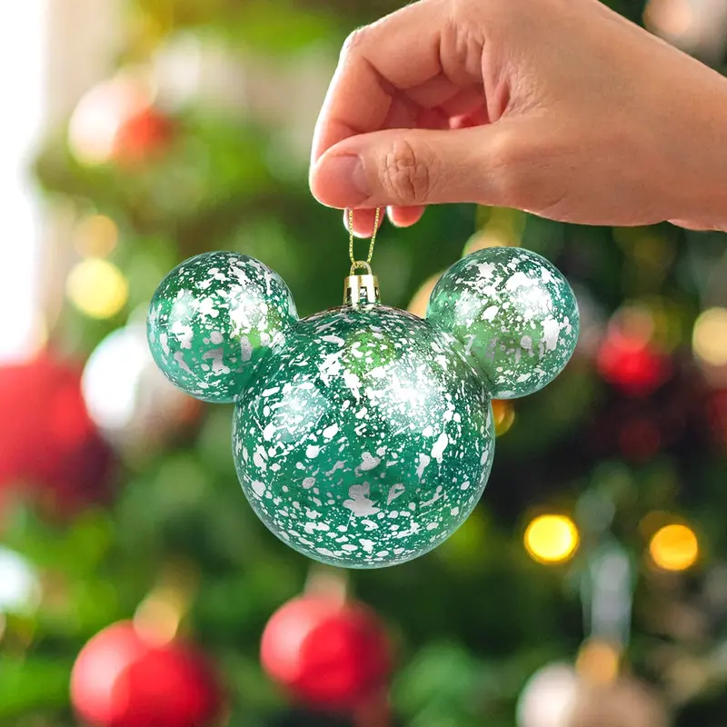 Esfera Navideña, Mickey, Color Verde 1