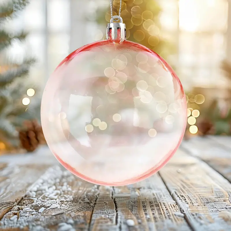 Esferas Navideñas, Iridiscente, 2 Pzas 1