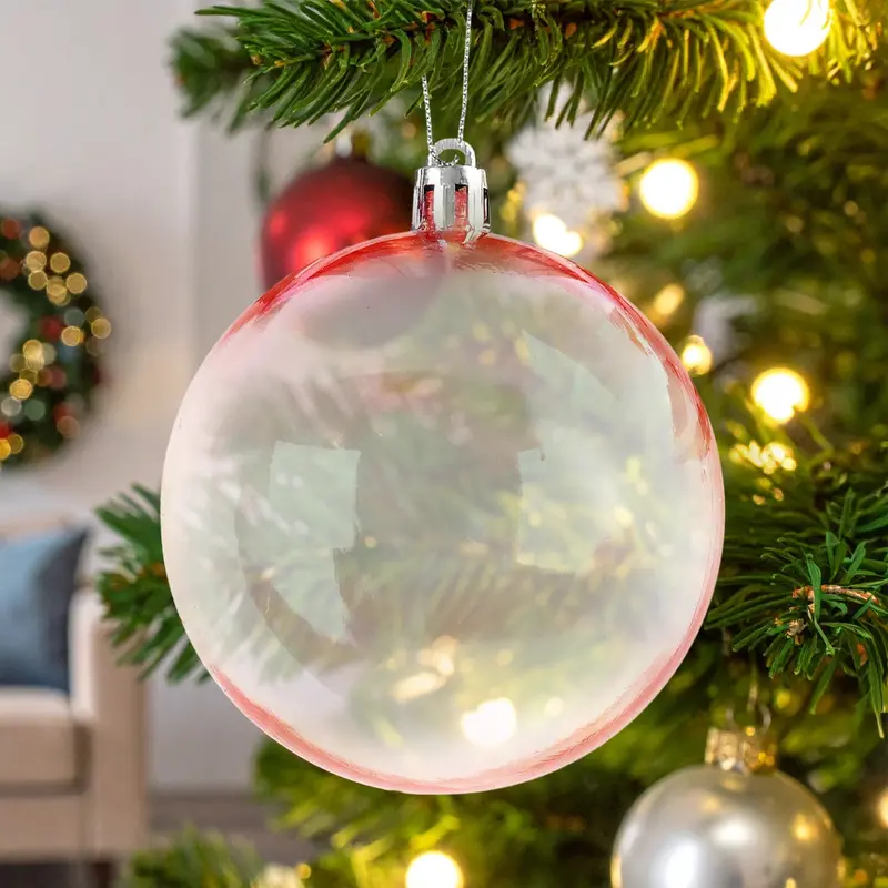Esferas Navideñas, Iridiscente, 2 Pzas 2