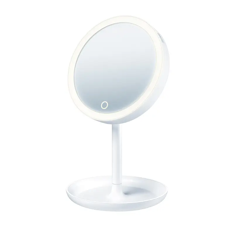 Espejo Con Luz Led Y Sensor Touch Para Maquillarse, Incluye Espejo Magnético Extra De 5 Aumentos / Bs45 Marca Beurer® 2