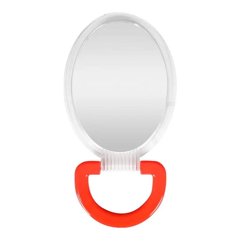 Espejo De Mano Mango Rojo De Owly 1
