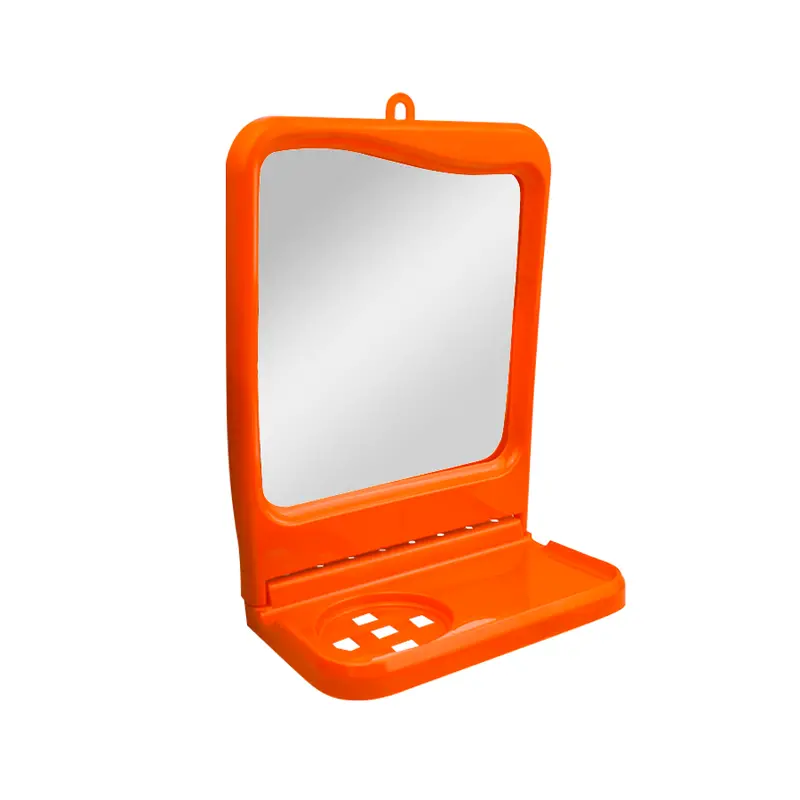 Espejo Para Baño Color Naranja 1
