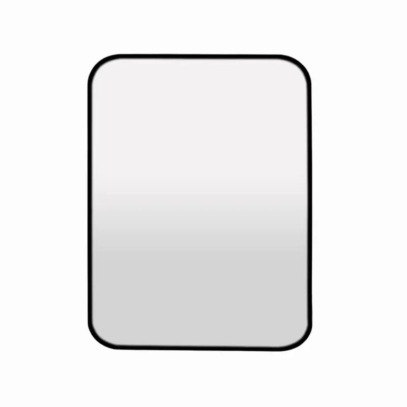 Espejo Rectangular, Color Negro 1