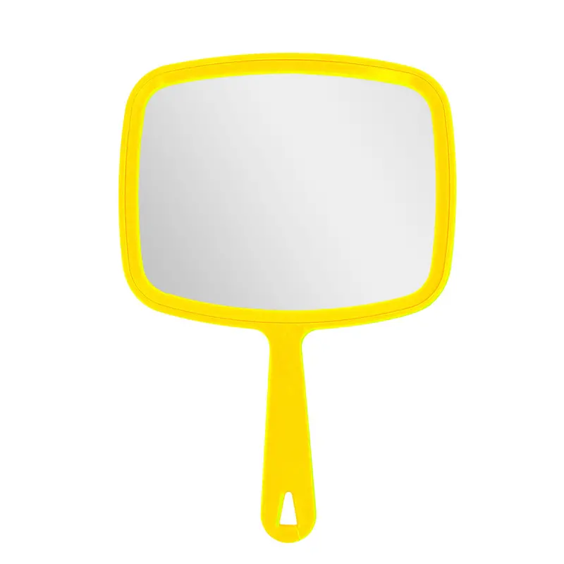 Espejo Rectangular Con Marco 20X16x28cm En Color Amarillo. 1