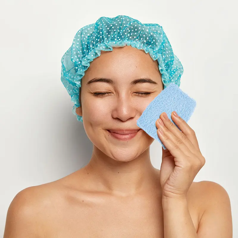 Esponja Exfoliadora Color Azul 2