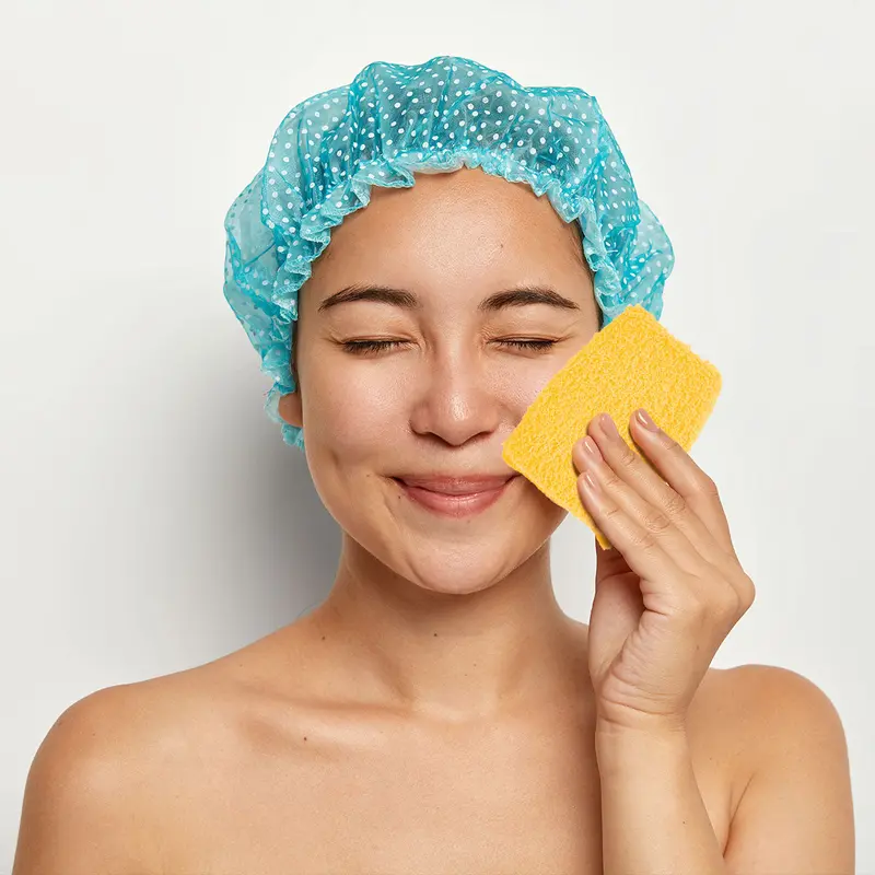 Esponja Para Baño Y Masaje, Color Amarillo 1