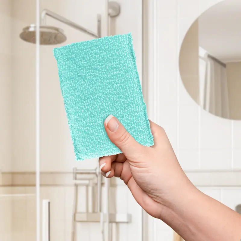 Esponja Para Baño Y Masaje, Color Aqua 2
