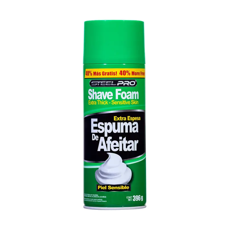 Espuma Para Afeitar Piel Sensible 396G 1