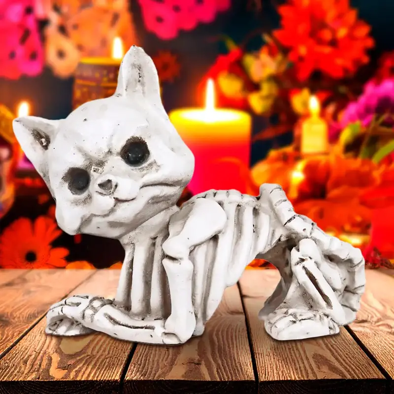 Esqueleto De Animal, Figura De Cerámica 1