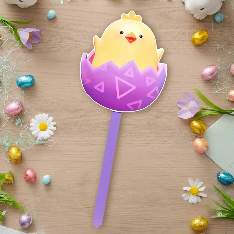 Estaca Decorativa De Pascua, Pollito 2