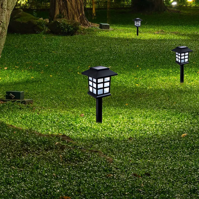 Estaca Solar Diseño Casita 36Cm 1