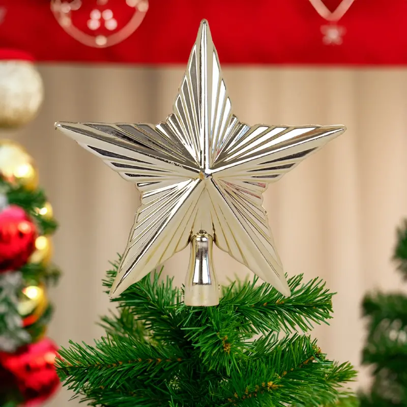 Estrella De Árbol, Textura, Color Oro 1