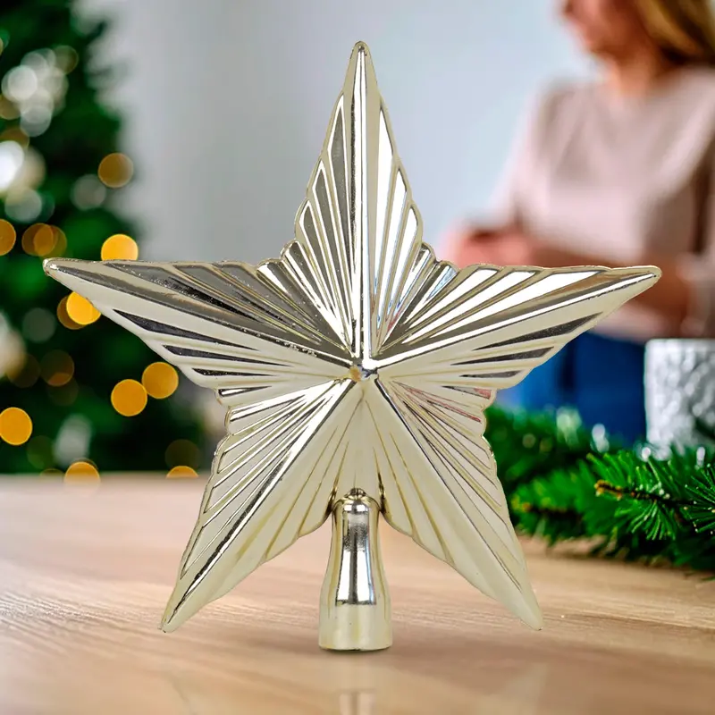 Estrella De Árbol, Textura, Color Oro 2