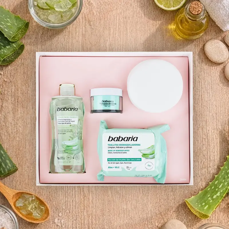 Estuche De Limpieza, Aloe Vera, Babaria 1