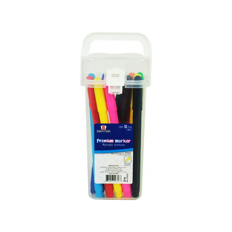 Estuche De Marcadores Premium, 12 Piezas 1