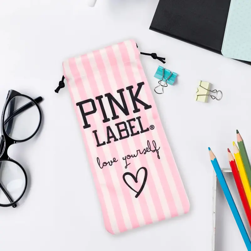 Estuche Para Lentes, Pink Label, Color Rosa 1