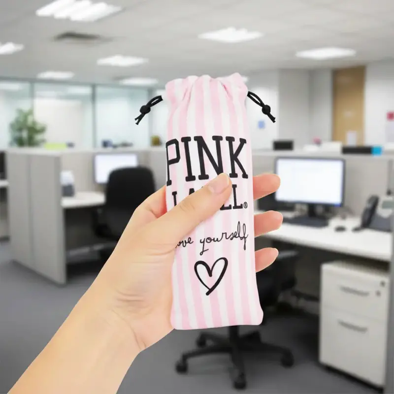 Estuche Para Lentes, Pink Label, Color Rosa 2