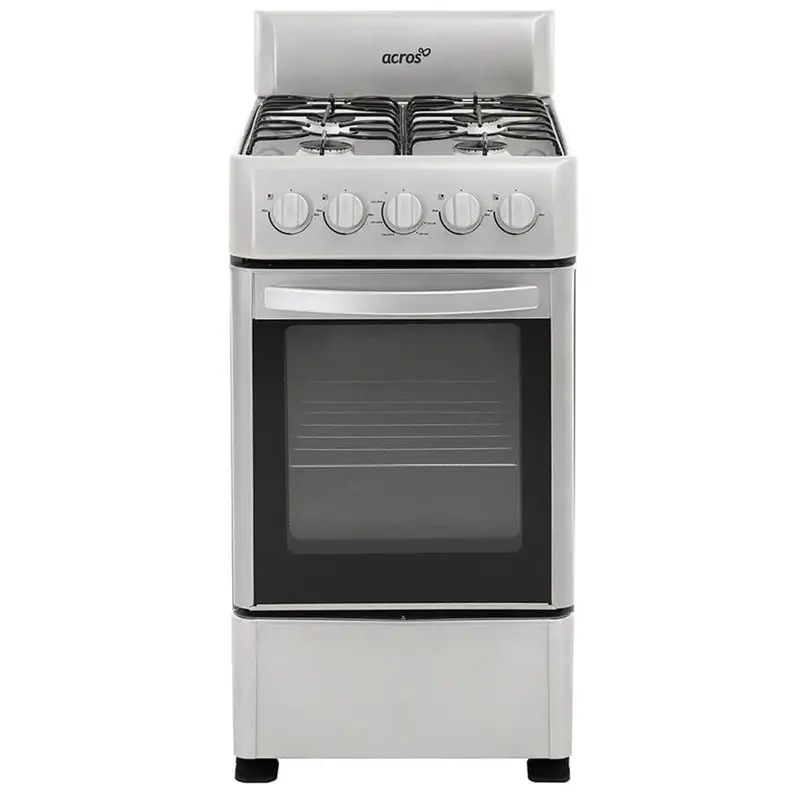 Estufa Acros Modelo Aw-5300D 20" Platina Enc. Manual, Cubierta De Acero** 1
