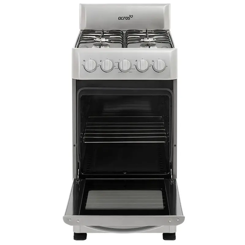 Estufa Acros Modelo Aw-5300D 20" Platina Enc. Manual, Cubierta De Acero** 2