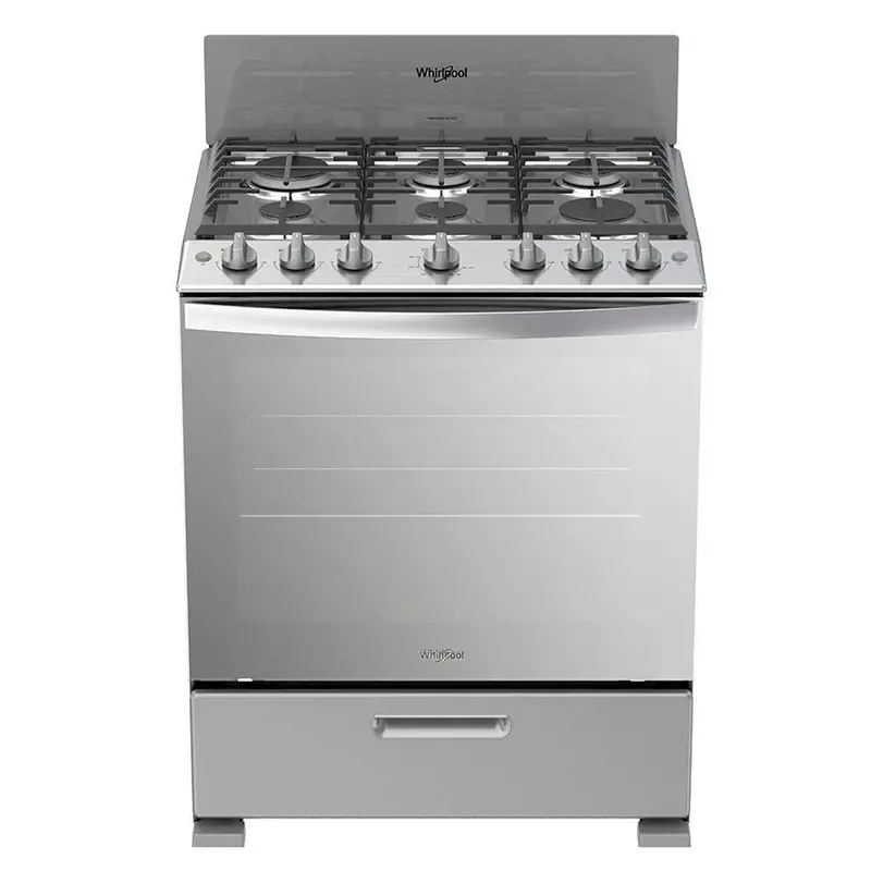 Estufa Whirpol Mod. Wfr-3400D 30" Silver ** 1