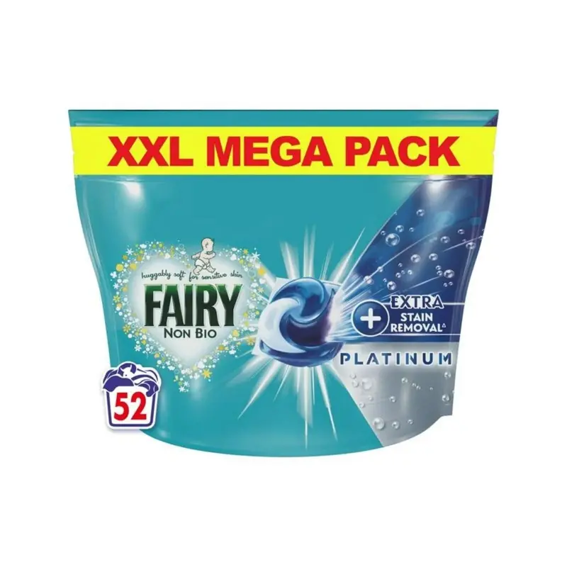 Fairy Non Bio Platinum Pods 52 Tablets 1