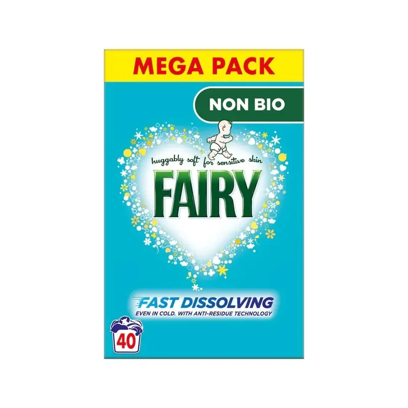 Fairy Non Bio Washing Powder 40 Washes 1