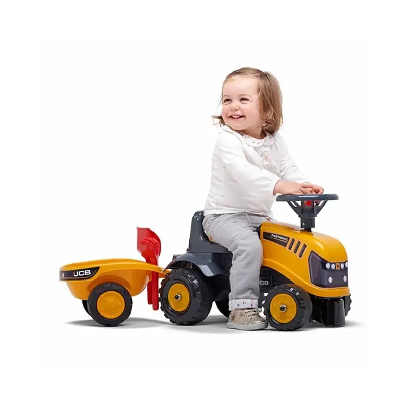 Falk Baby Jcb Ride On Tractor With Trailer 2