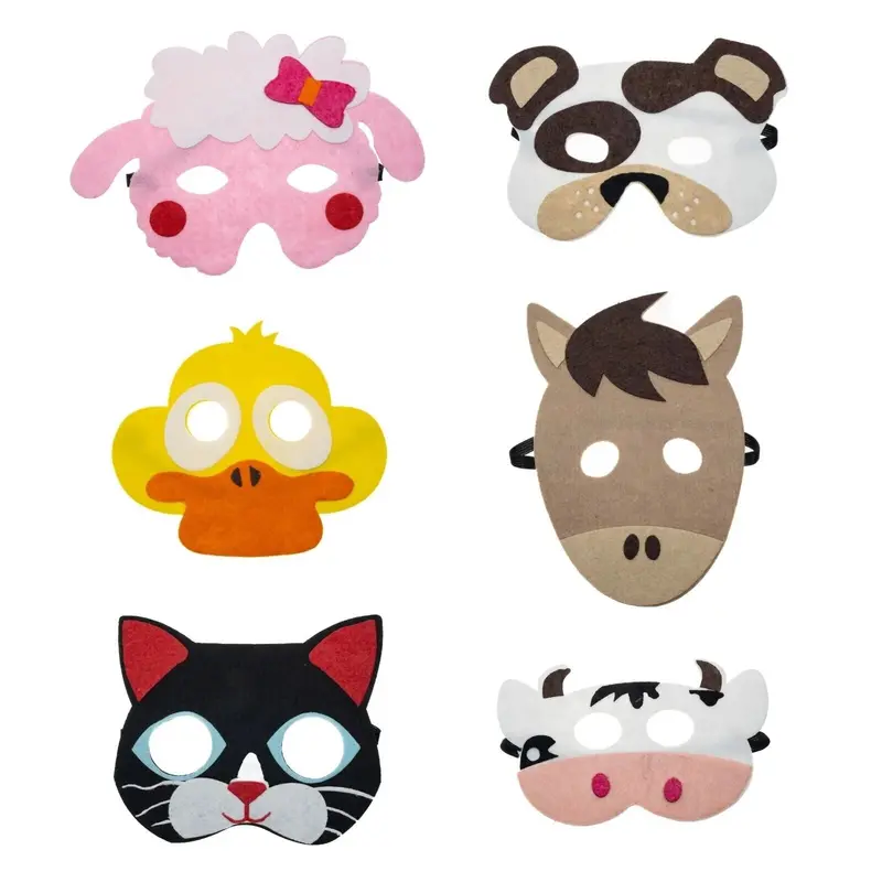 Farm Animal Mask Assorted 1