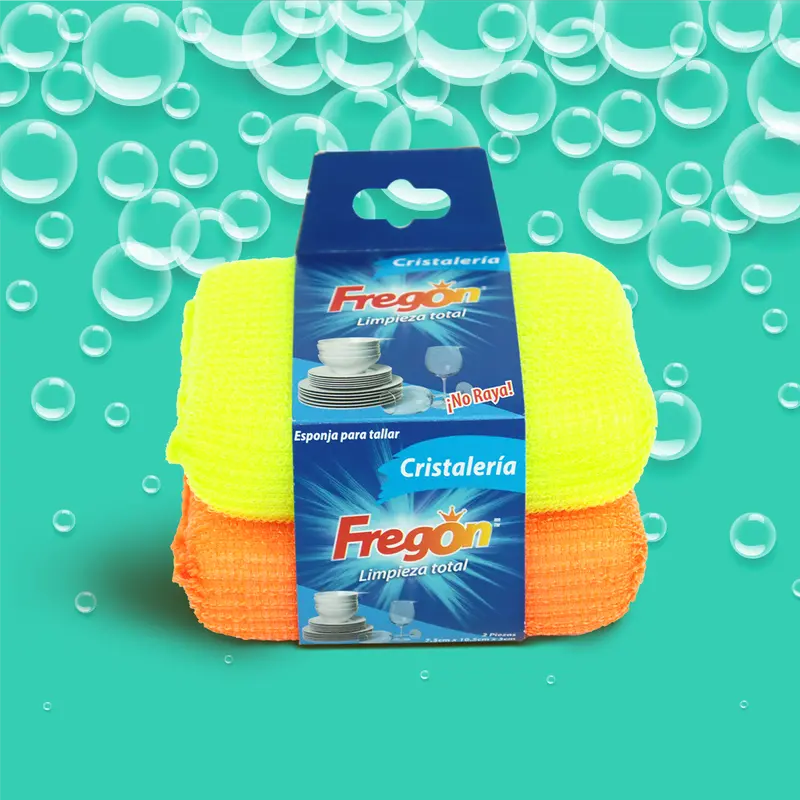 Fibra Para Cristalería Fregón 2 Pack 1