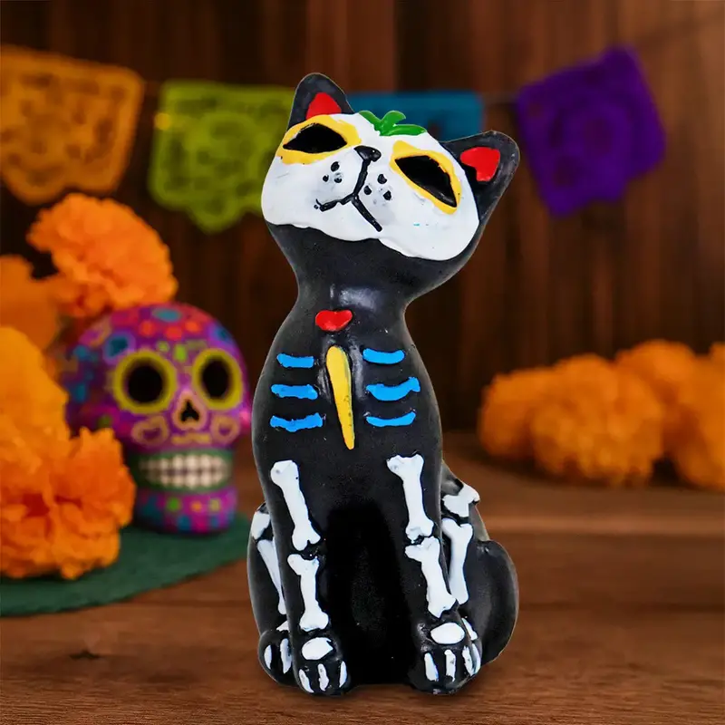 Figura De Gatito, Día De Muertos 2