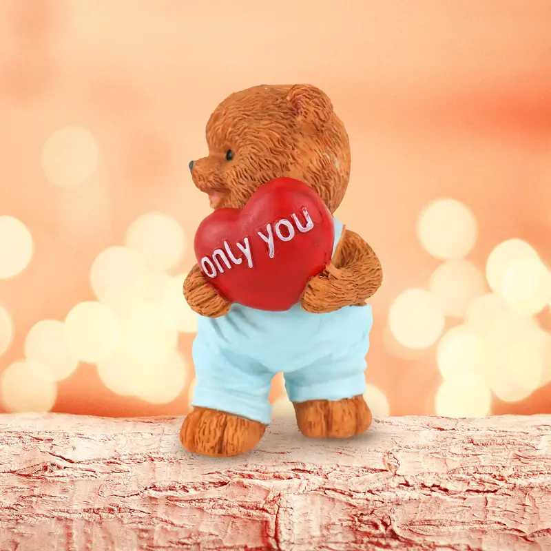 Figura Decorativa Con Diseño De Osito Only You 1