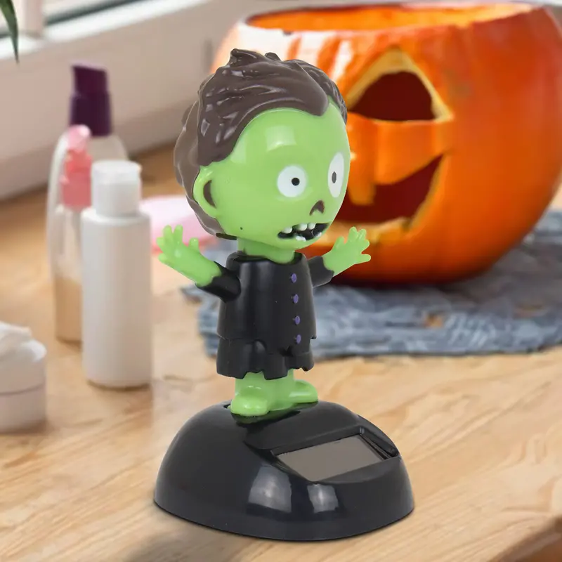 Figura Solar Con Diseño De Frankenstein 2