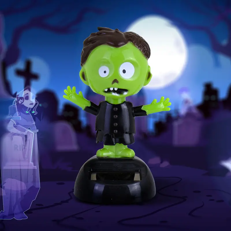 Figura Solar De Frankenstein Con Base 1
