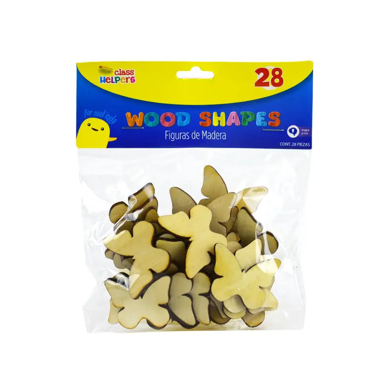 Figuras De Mariposa En Madera Eday 28Pzas 1