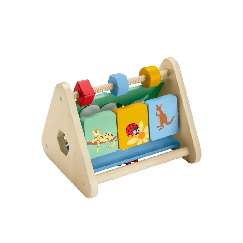 Fisher-Price Wooden Activity Triangle 1